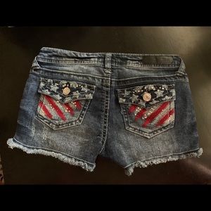 jean shorts